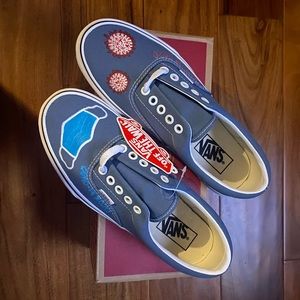 Custom Handpainted Vans “6 FEET PLEASE”